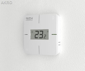 Regulator pokojowy z modułem WIFI T-2 WIFI biały