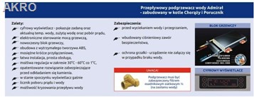 Kocioł elektryczny Chorąży 9 kW + podgrzewacz 21kW