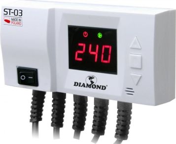 DIAMOND sterownik pompy CO i CWU LED ST-03