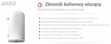 Bufor czarny 140 Galmet wiszący pionowy SG(B)