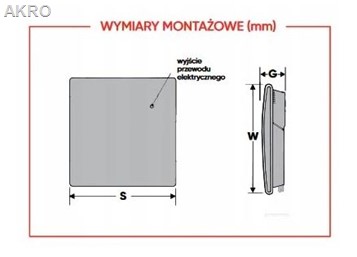 GRZEJNIK elektryczny F-119 moc 2500W 461x909