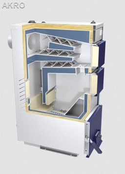 Zębiec kocioł WENUS ECO 21kW na węgiel zasypowy