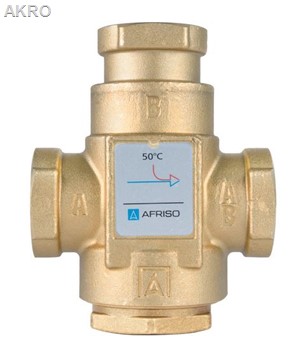 AFRISO Zawór temperaturowy ATV 334 1" 9kvs 50°C