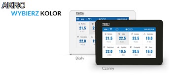 TECH M-9T PANEL KONTROLNY MODUŁ WIFI CZARNY