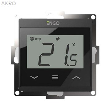 ENGO E55-W Internetowy podtynkowy regulator temp.