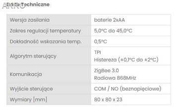 E20WBATZB Internetowy n/t bateryjny regul. temp.