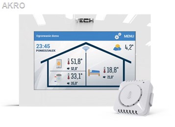 ST-2801 WiFi pokojowy regulator temperatury BIAŁY