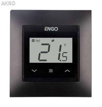 ENGO E55-W Internetowy podtynkowy regulator temp.