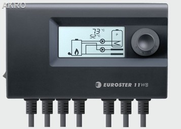 Euroster 11WB sterownik kotła na paliwo z cwu