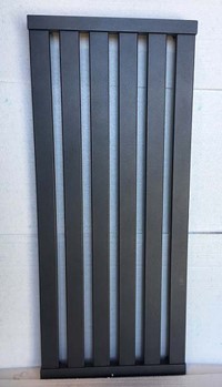Grzejnik łazienkowy dekoracyjny 120x52 grafit